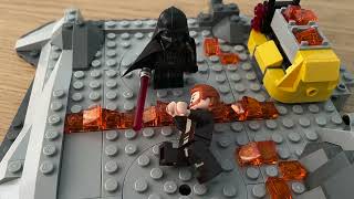 Star Wars shorts: Obi-Wan Kenobi vs. Darth Vader (Lego 75334)