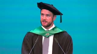 David Morin - Valedictorian Speaker, MBA22D Graduation Fontainebleau