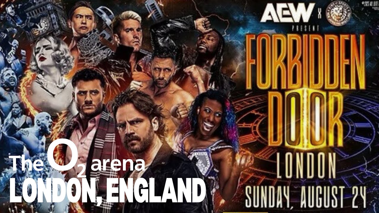 AEW Forbidden Door 2025| London, England Vlog. 