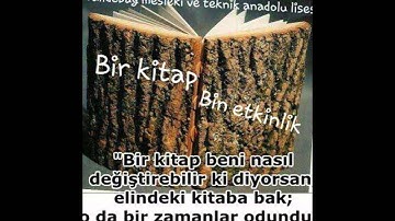 BİR KİTAP BİN ETKİNLİK
