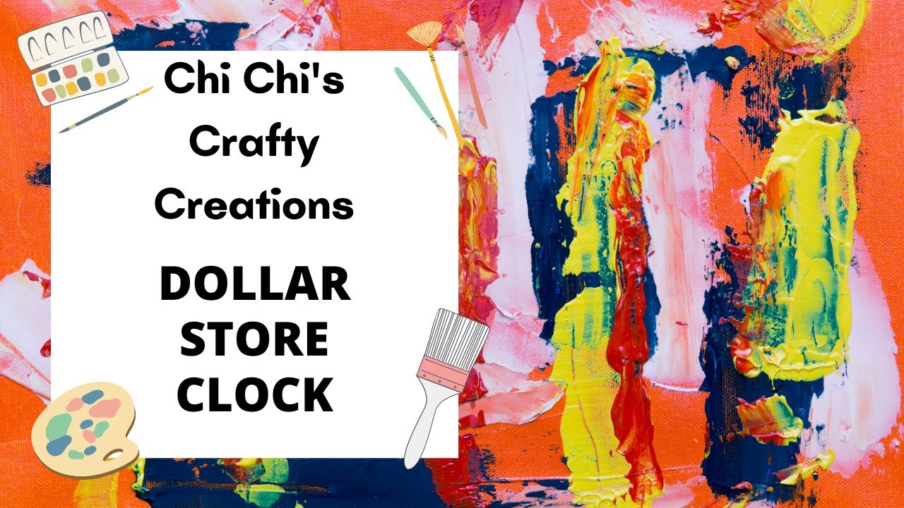 SUBLIMATION GLITTER CARDSTOCK/ DIY DOLLAR STORE CLOCK/GIFT IDEAS/HOME