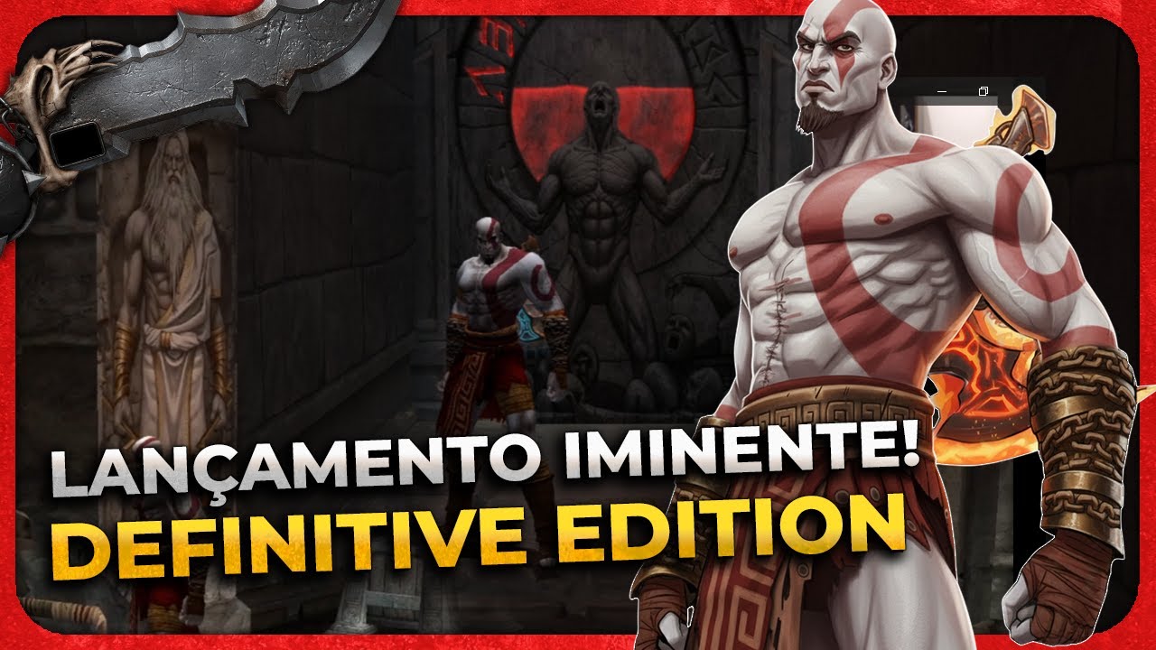 ESTÁ QUASE PRONTO! O MAIOR REMASTER DE GOW1 JÁ FEITO – 600 TEXTURAS RECRIADAS!