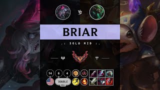 Briar Mid vs Twitch - NA Grandmaster Patch 14.11