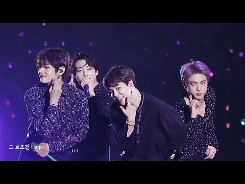 [방탄소년단/BTS] 보조개 (Dimple) 무대 교차편집 stage mix (stage compilation) (Kor Lyrics ver) {RE-UPLOADED}