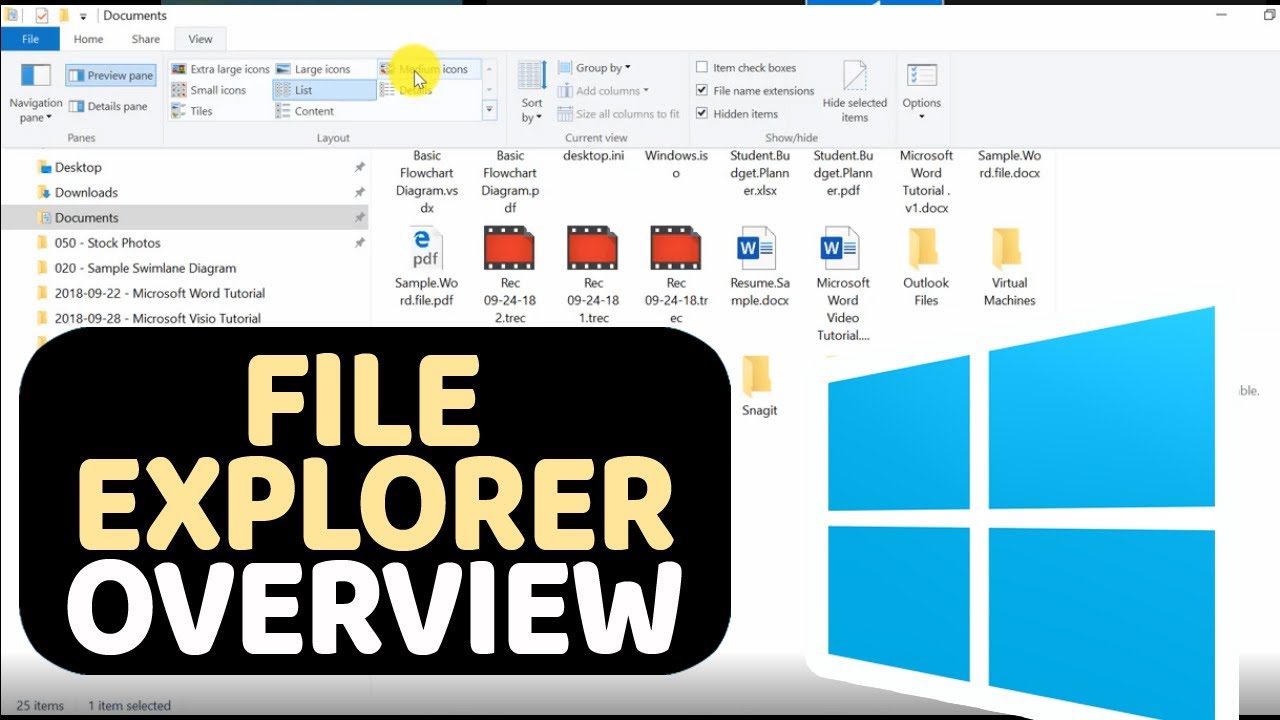 New Update Windows 10 File Explorer Features Overview