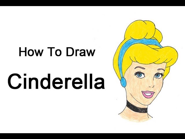 How to Draw Cinderella Step by Step Drawing Tutorial with Pictures |  Cool2bKids | Disney drawing tutorial, Cinderella drawing, Princess drawings