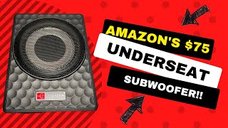 How good is the AMAZON exclusive H Yanka $75 underseat subwoofer? by HifiVega 109,625 views 10 months ago 12 minutes, 10 seconds