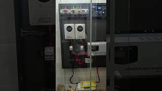 sistema off grid 12v tempo gasto para montar o painel.