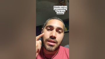 blender not responding