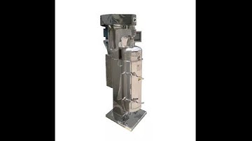 Professional GQ105 Spirulina Algae Harvest Separator Tubular Centrifuge