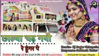 छाल्या चढ़ गयी रे डूंगर पे || Chalya Chad Gayi Re || Dj Remix || Rani Rangili || Dj Sagar Chhapola