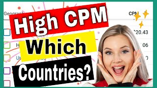 Highest  CPM Country List 2023 Top Countries - ECOCNN