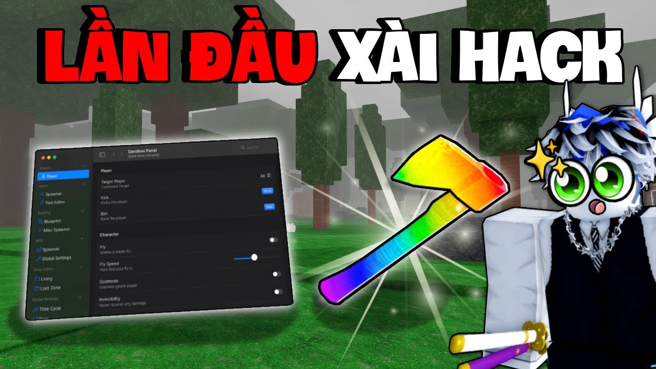 Mình Lần Đầu DÙNG HACK Cực Bá Trong 99 NIGHTS IN THE FOREST...