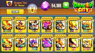 OPENING HEROIC EGG CHEST WITH 10K GEMS in DRAGON CITY 2023! 😱