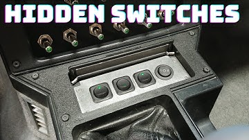 1982-1992 Camaro Hidden switch Panel