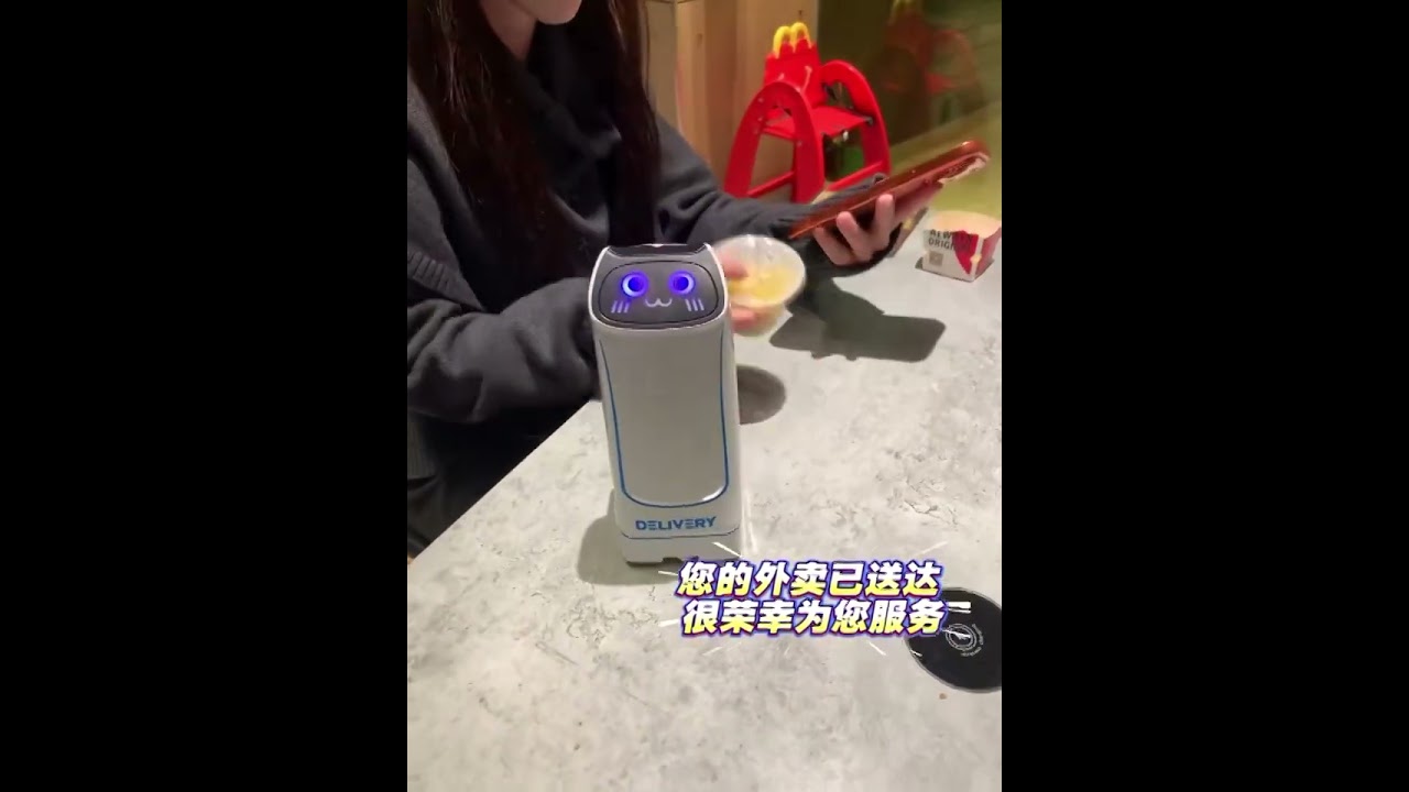 Children's food delivery cat robot K60