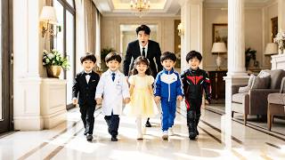 首富被嘲不能生育，誰料隔天5個天才萌寶拿著親子鑒定報告上門認親，看清他們的模樣，首富愣住了！#短劇 #drama #情感 #逆襲 #甜寵 #愛情