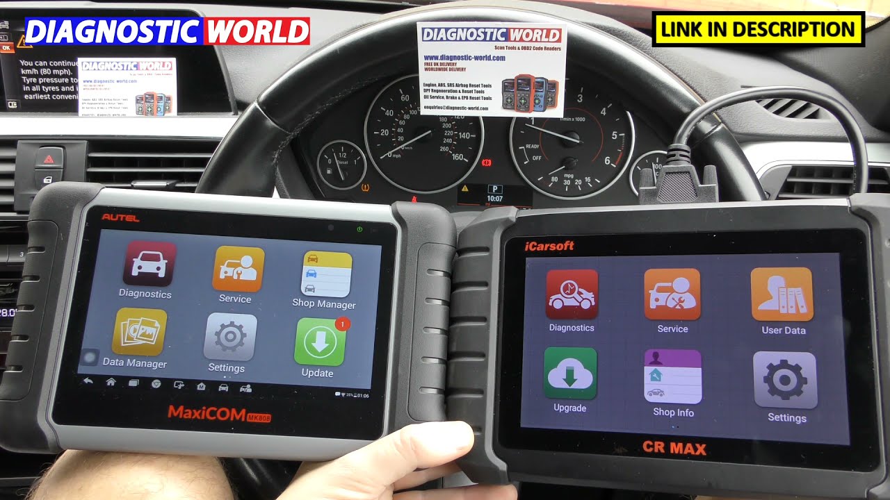 iCarsoft CR MAX vs Autel MK808 - 15 Differences EXPLAINED & Which Tool you Should Buy