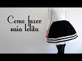 Como fazer uma saia lolita