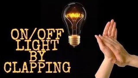 Clap to on clap to off switch circuit  ‖ IC555 project ‖ ic7474