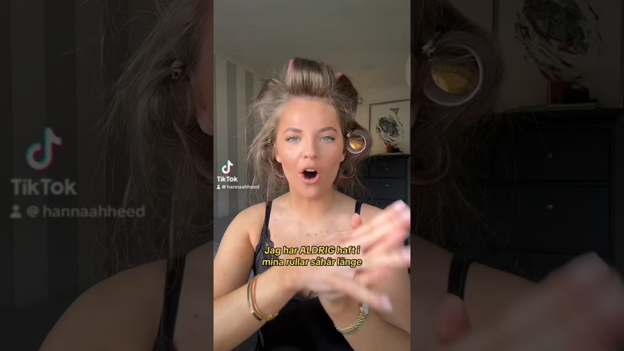 Hair rollers!!⭐️ Någon som vill ha tutorial?🙋🏼‍♀️