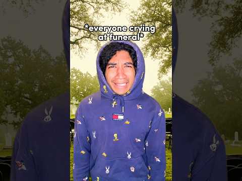 When you see this at a funeral 😭 #shorts