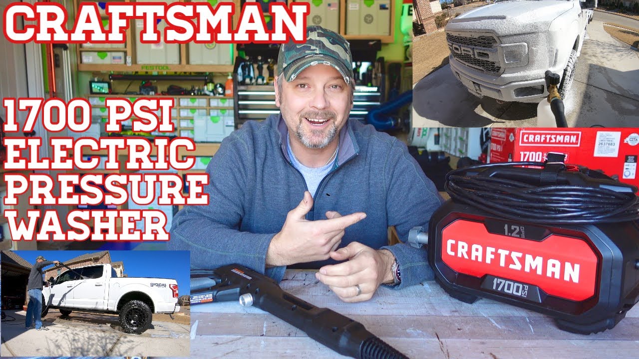 Craftsman 1700 PSI Electric Pressure 