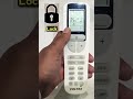 how to unlock voltas ac remote one second 🤯🤯 #voltasac #cassetteac