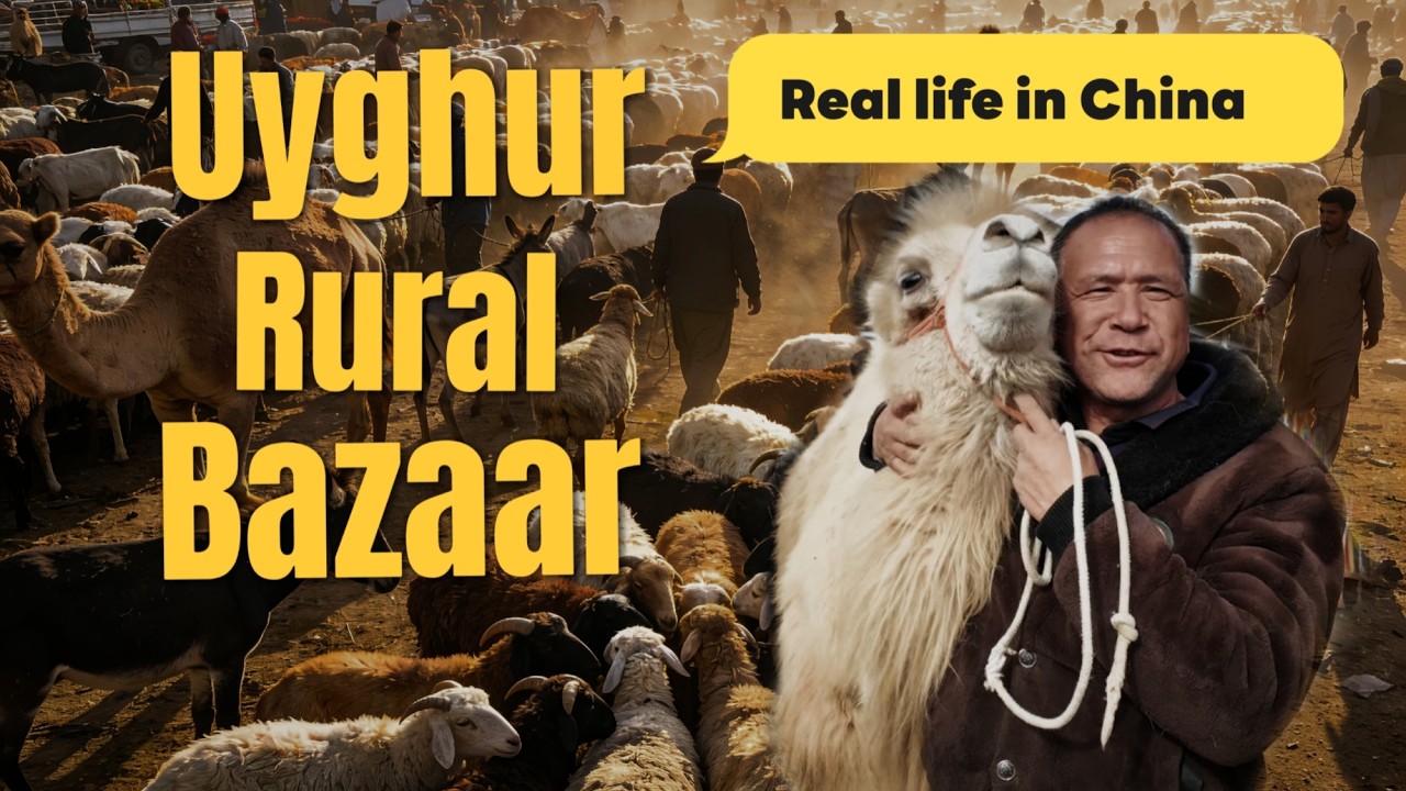 Базар в Кашгаре: Уйгурская еда и ОГРОМНЫЙ рынок овец, ослов и верблюдов!