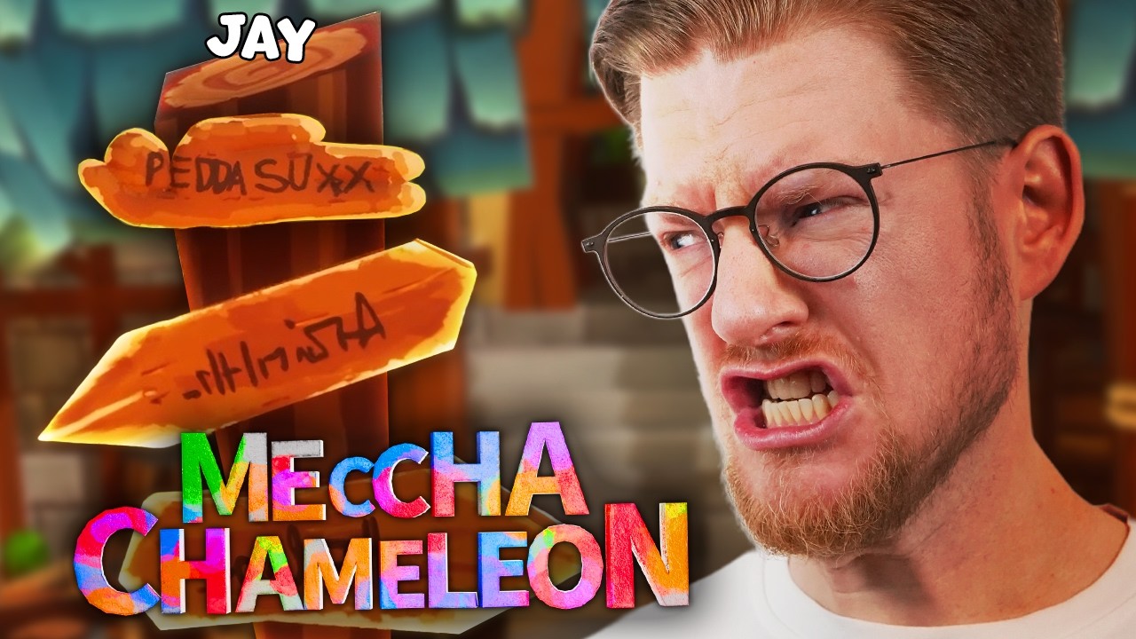 HIDING in PLAIN SIGHT | Meccha Chameleon