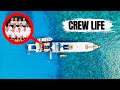 Crew life on board a charter superyacht  motor yacht loon