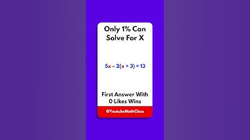 Are you smart enough? #shorts #math