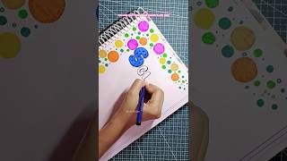 Science Project File Decoration |Project Front Page Design|Easy Art Idea #borderdesign #projectfile