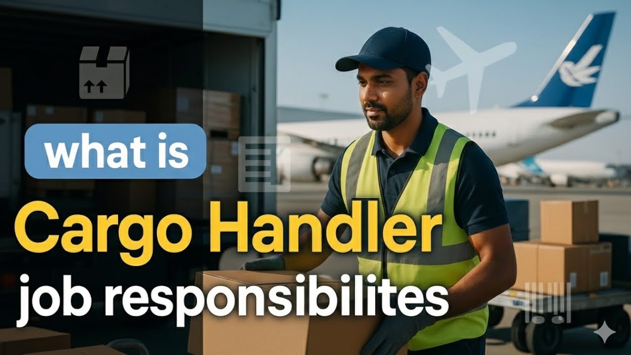 Cargo Handler Job Responsibilities || Airport Job Responsibilities ...