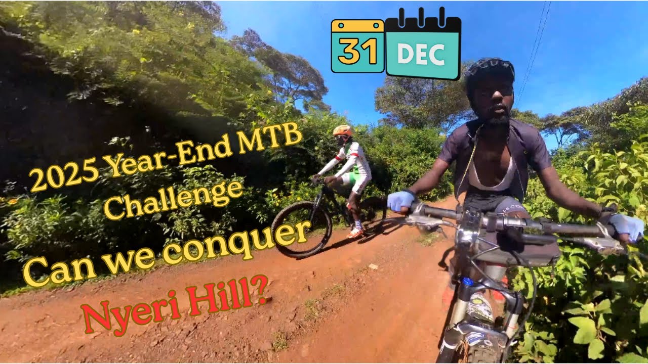 Last Ride of 2025 🚵‍♂️ | Brutal Nyeri Hill MTB Climb & 72 KPH Descent