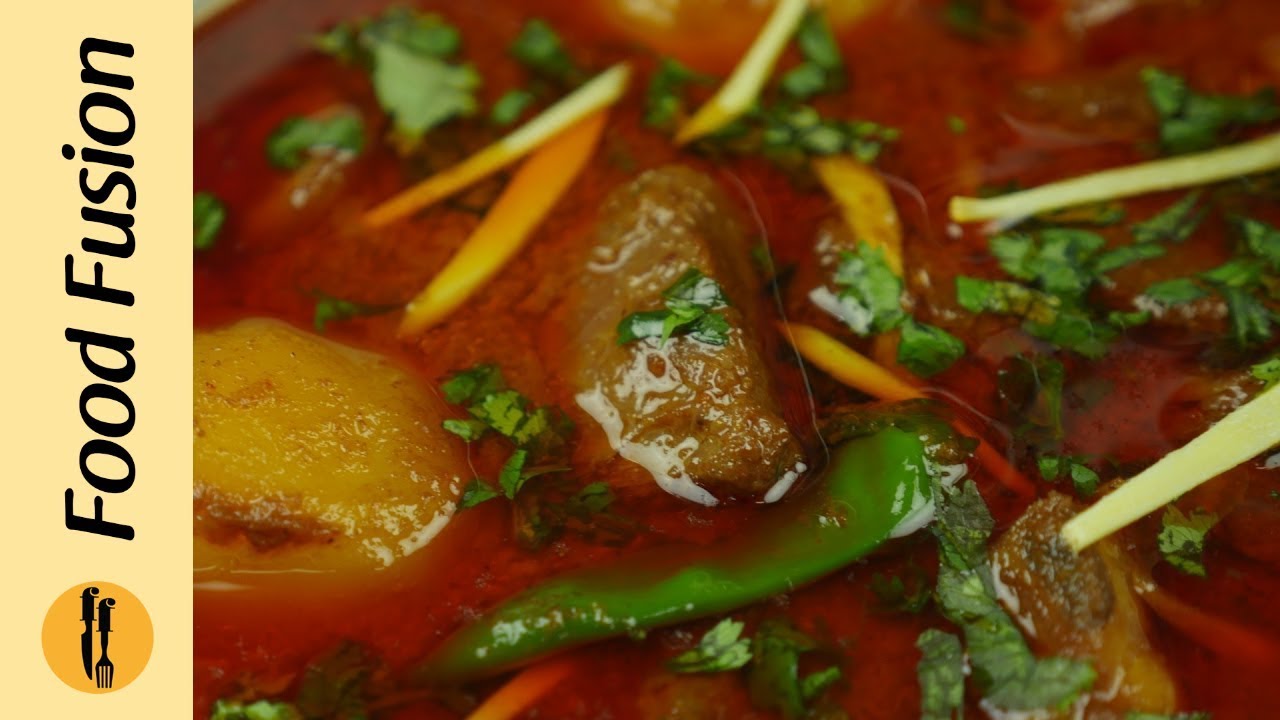 Aloo Ghosht (Delhi Style)  Recipe By Food Fusion