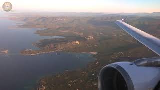 Air Corsica A320 ROOOAAAARS down Figari Runway for a SCENIC Takeoff to Marseille!  [AirClips]