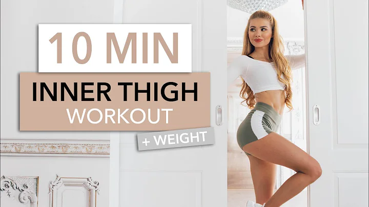 10 MIN INNER THIGH WORKOUT - tighten the inner par...