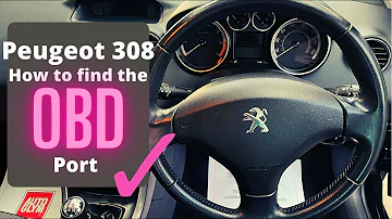 Wo ist der OBD Stecker Peugeot 308?