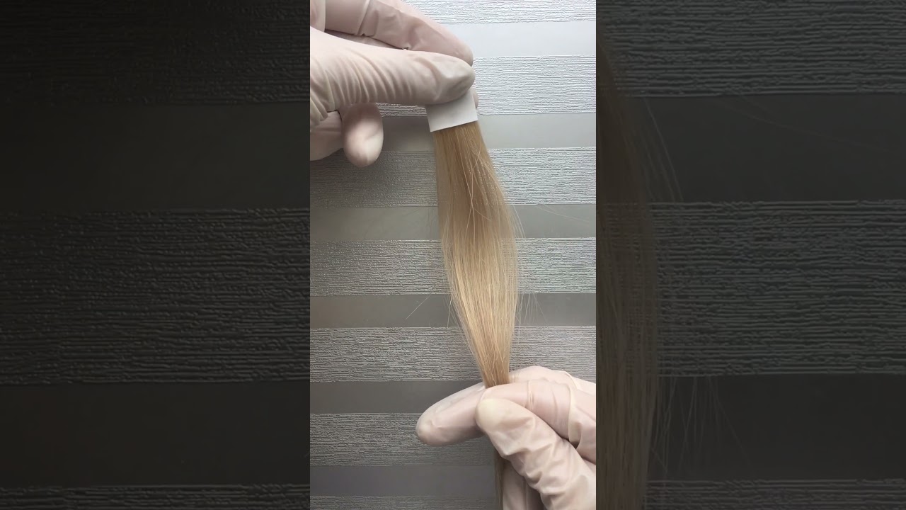 Ква покрасить волосы в натуральный беж 