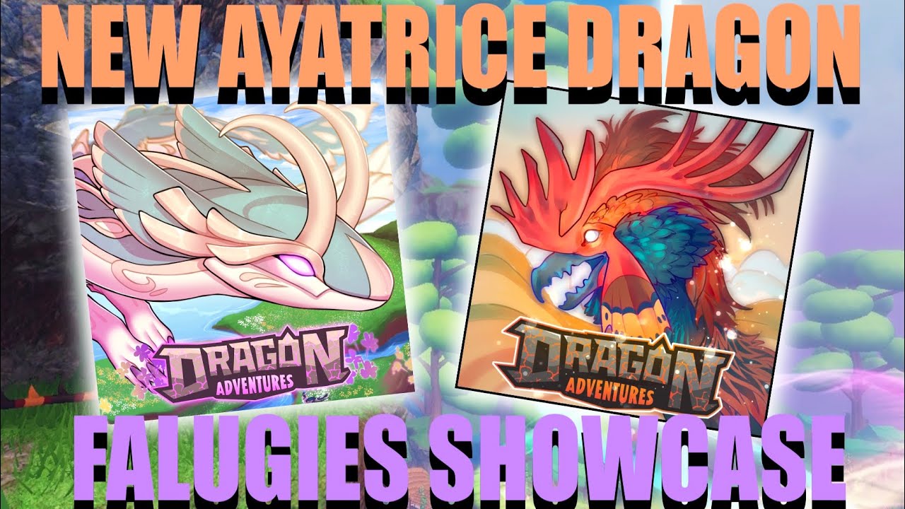🐔HOW TO GET AYATRICE AND FALUGEIS🐰 NEW EASTER DRAGON SHOWCASE Roblox