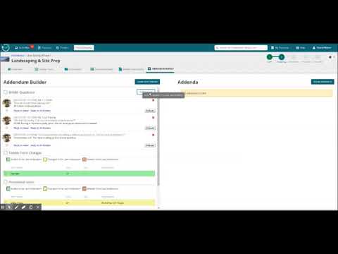Contract Complete Tutorial: Working with the Addendum Builder