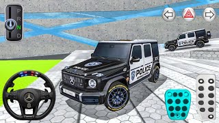New US Police Mercedes G63 in Lake Park Building - 3D Driving Class gameplay 2026 - Car game 3D Game screenshot 4