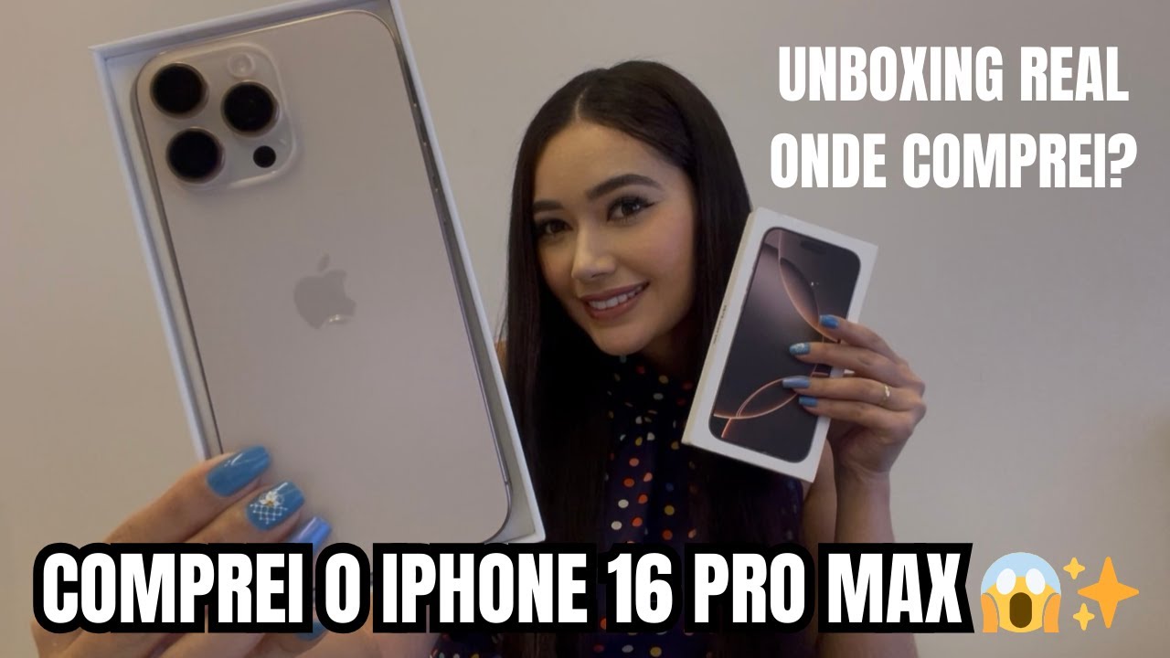 Unboxing iPhone 16 Pro Max (Titanium Desert) ✨ First Impressions