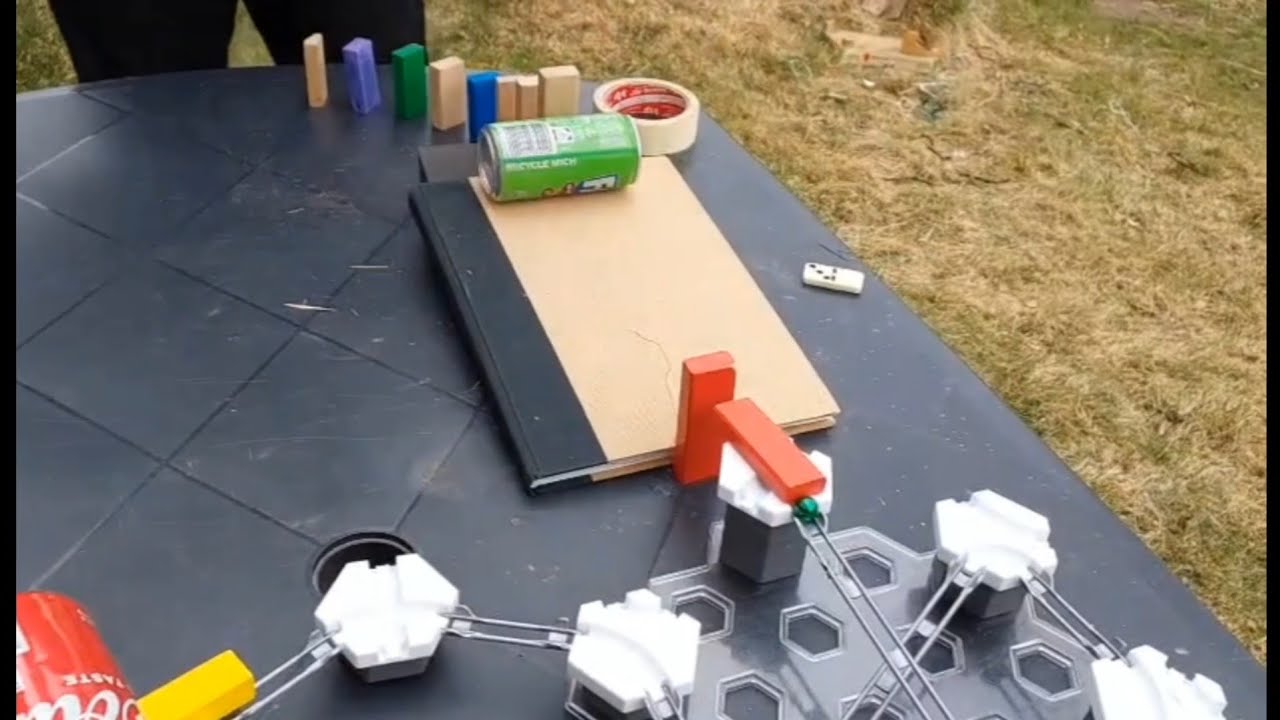 Recyclable Rube Goldberg Machine Rube Goldberg Machine 12 - YouTube