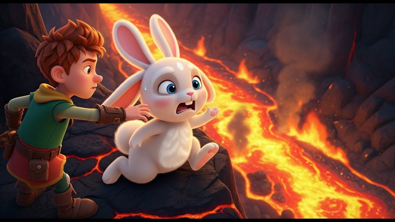 Ice vs Fire! Bubby & Punny Battle the Lava Monster 🌋❄️