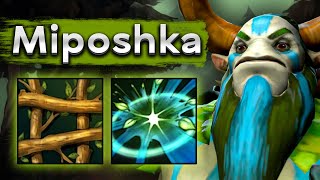 Мипошка на Фурионе на нестандартной линии - Miposhka Nature's Prophet 7.35 DOTA 2