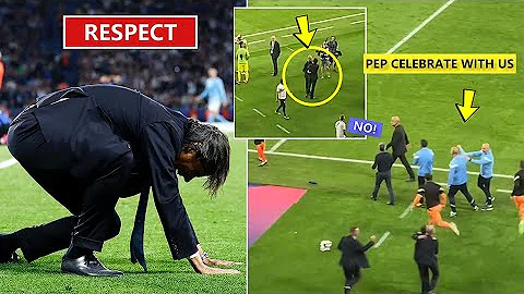 👏RESPECT! Pep Guardiola Rejects UCL Celebration & Goes Straight to Console Inter coach Inzaghi! - DayDayNews