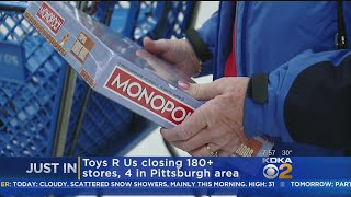 Toys R Us Plans To Close More Than 180 Stores, Including 4 In Pittsburgh Area
