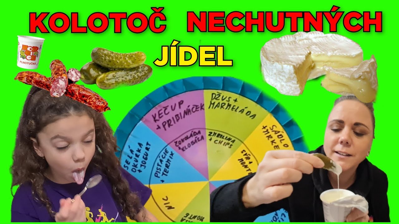 KOLOTOČ NECHUTNÝCH JÍDEL - KDO SE POZVRACEL???
